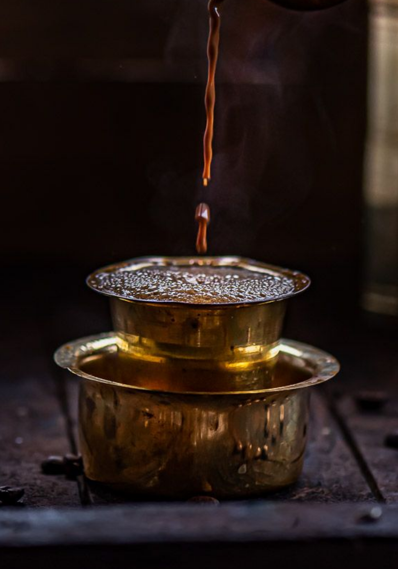 Strong black filter coffee in Indore served at the best cafe in Vijay Nagar.
