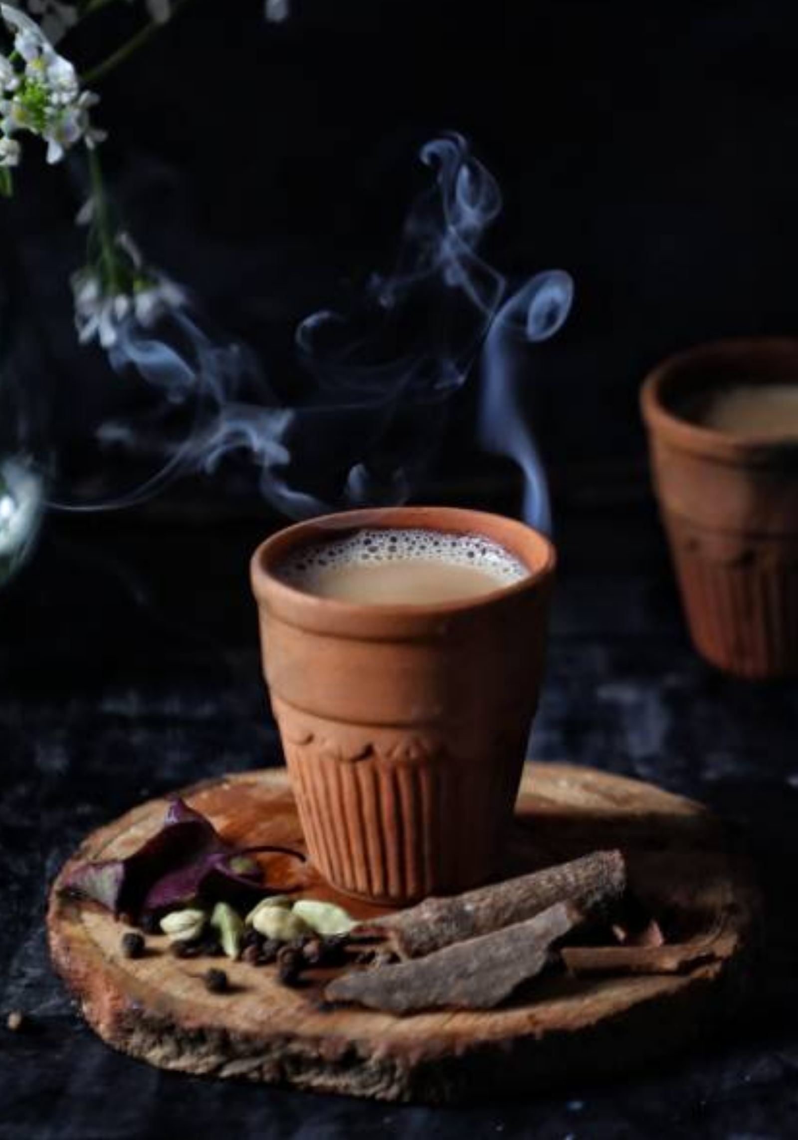 Hot kullad chai in Indore served fresh at the best kullad chai cafe in Vijay Nagar.